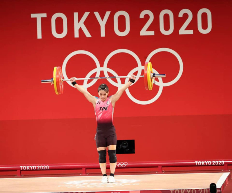 郭婞淳拿下東京奧運舉重59公斤金牌   圖：體育署