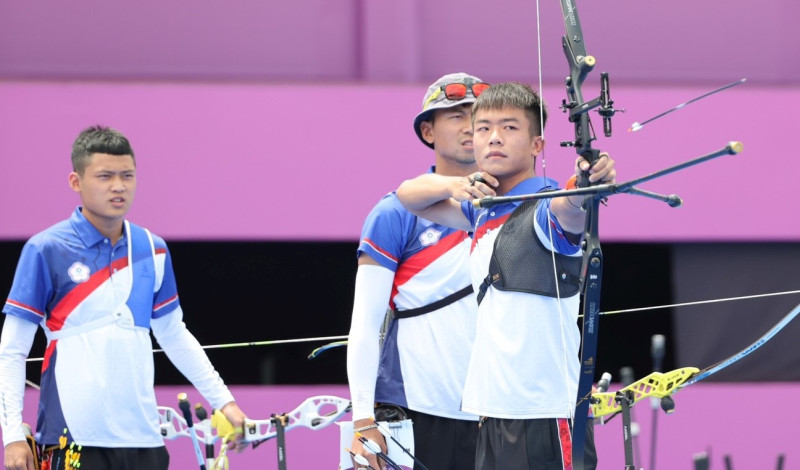 奧運銀牌選手鄧宇成透露，自己在射箭時常念手遊《FGO》中的「Stella」。   圖：翻攝自體育署
