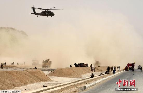 美軍在阿富汗執行任務。   圖 : 翻攝自中新網