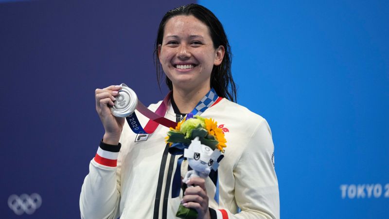 奧運香港女泳將何詩蓓。   圖／美聯社／達志影像