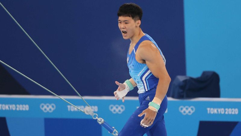 唐嘉鴻在東京奧運個人全能表現精采。   圖：體育署／提供