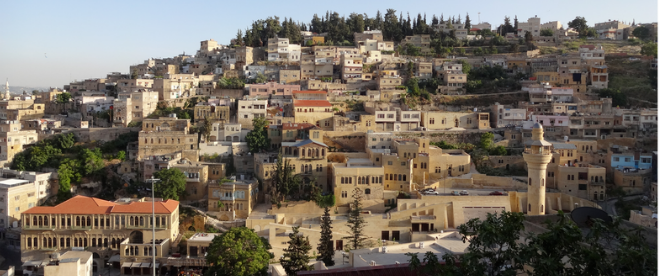 約旦歷史悠久的石灰岩城市薩爾特被列入世界文化遺產。   圖：翻攝自維基百科