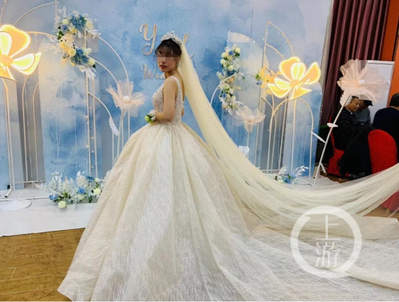 2020年1月1日劉敏舉辦了婚禮，3月20日即遇害。   圖：翻攝自上游新聞