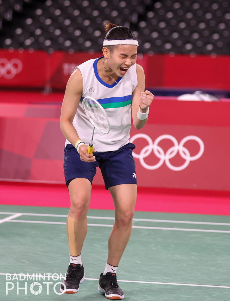 世界球后戴資穎確定晉級四強。   圖: 翻攝自BADMINTON PHOTO