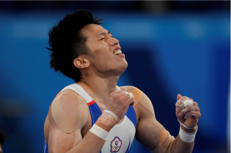 「鞍馬王子」李智凱以15.4的佳績為台灣奪下銀牌！   圖: 達志影像/美聯社
