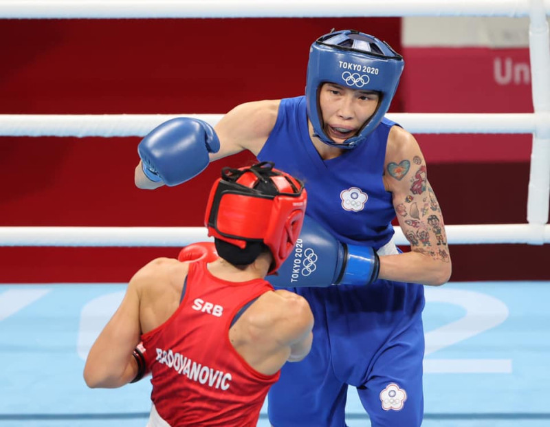 黃筱雯為台灣拿到奧運史上首面女子拳擊銅牌。   圖：體育署