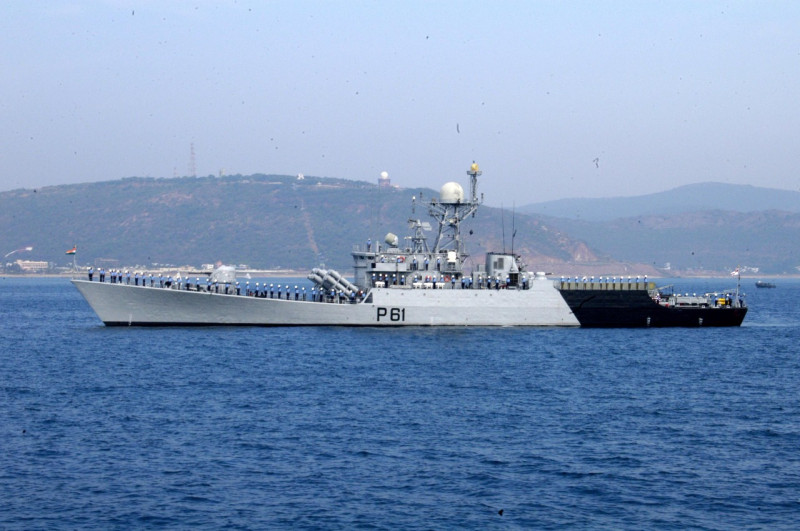 印度海軍護衛艦「科拉號(INS Kora P61)」   圖：翻攝印度國防部官網