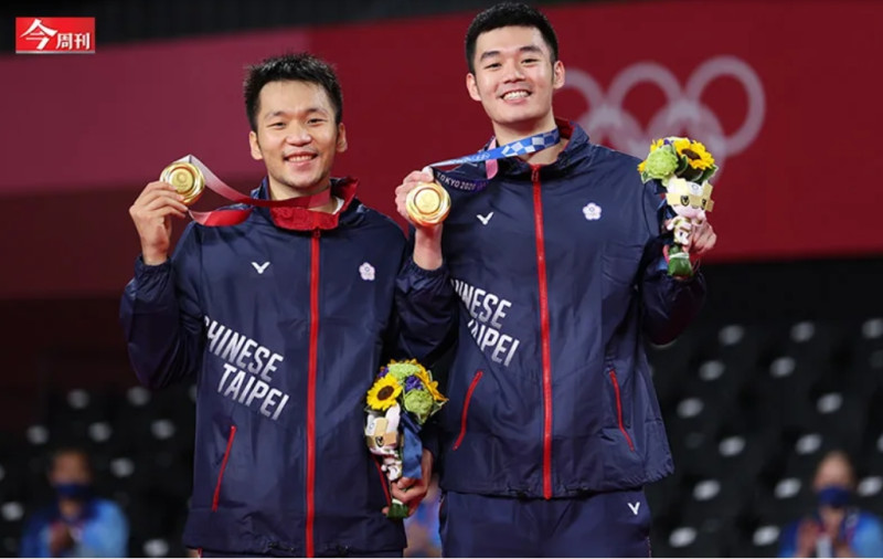 2020東京奧運，世界排名第3、男子羽球雙打搭檔王齊麟與李洋的「麟洋配」，最後關鍵壓線球擊敗中國隊奪金，刷新台灣奧運羽球史新紀錄。   圖: 今週刊/提供