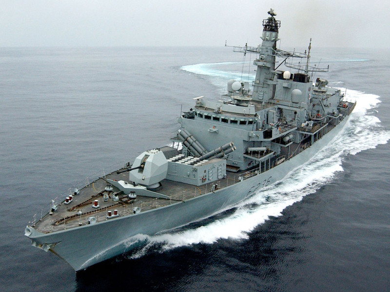 英國皇家海軍「23型」導彈護衛艦「蒙特羅斯號(F236)」。   圖：翻攝維基百科/OGL v1.0