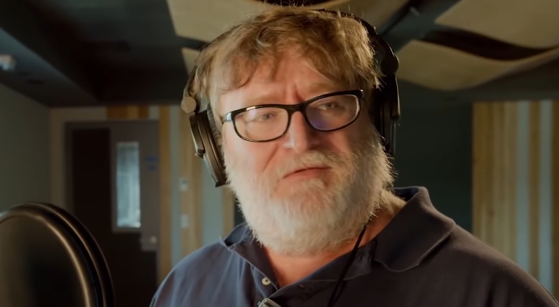 Valve創始人Gabe Newell希望PC掌機成為市場主流。   圖：翻攝自《DOTA 2》YouTube頻道
