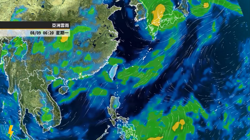 氣象達人彭啟明表示今日西南部仍要注意豪大雨。   圖：翻攝天氣風險 WeatherRisk臉書