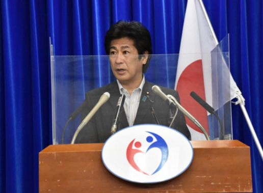 日本厚生勞動大臣田村憲久表示 :「不得不考慮在日本全國範圍內有必要的地區建設臨時醫療設施」   圖：翻攝自環球網