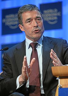 北約前秘書長拉斯穆森（Anders Fogh Rasmussen）。   圖：翻攝自維基百科