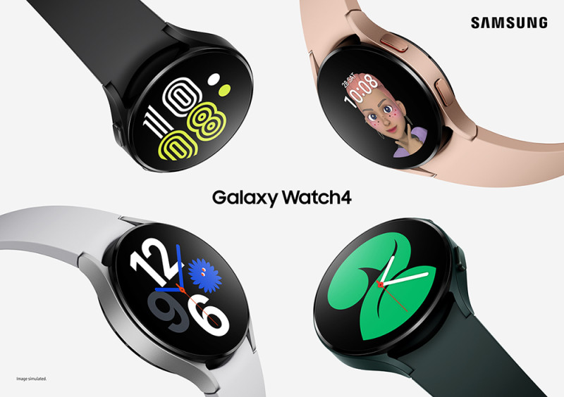 三星推出新款智慧手錶Galaxy Watch4系列。   圖：翻攝自Samsung