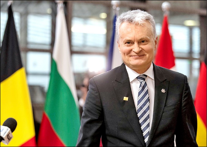 立陶宛總統瑙塞達（Gitanas Nausėda）強調，立陶宛是主權獨立國家，可自行決定與哪些國家發展關係。   圖：翻攝瑙塞達臉書（資料照）