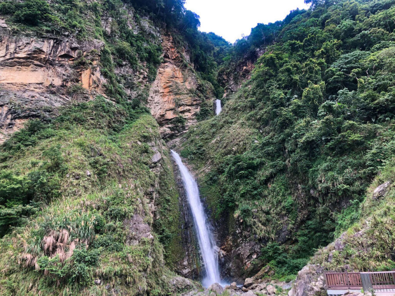 雙龍瀑布。   圖：取自日月潭國家風景區管理處