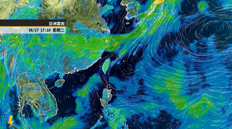 彭啟明表示，今(16)日和明(17)日也會延續像周日的天氣，午後雷陣雨不是那麼的劇烈。   圖：翻攝自氣象達人彭啟明臉書