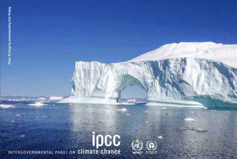 氣候變化專門委員會 (IPCC) 報告，最快到2030年前後，地球的溫度將比工業化前的溫度升高 1.5°C   圖：翻攝IPCC官網