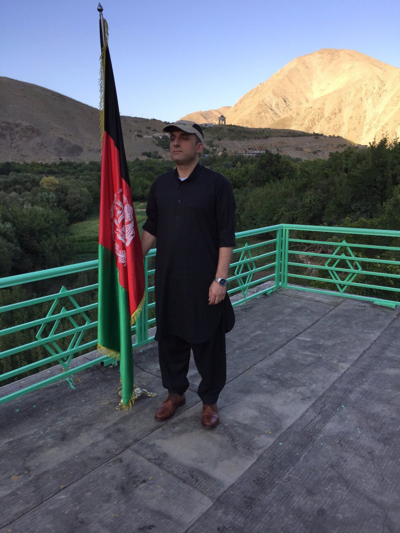 阿富汗副總統15日在推特發文表示，在任何情況下都不會向塔利班恐怖分子低頭。   圖：翻攝Amrullah Saleh推特（資料照）