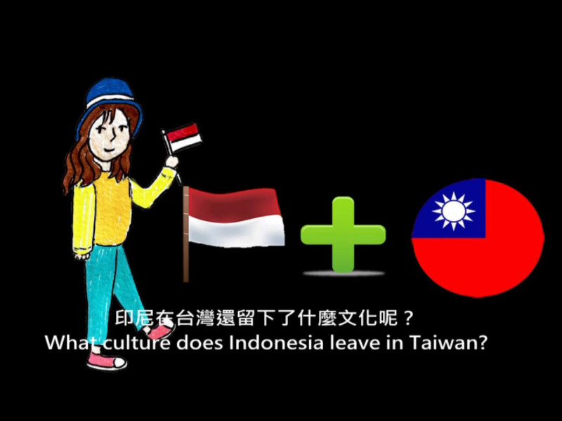 印尼籍志工參與創作「印尼之旅」短片。   圖：高市青年局提供