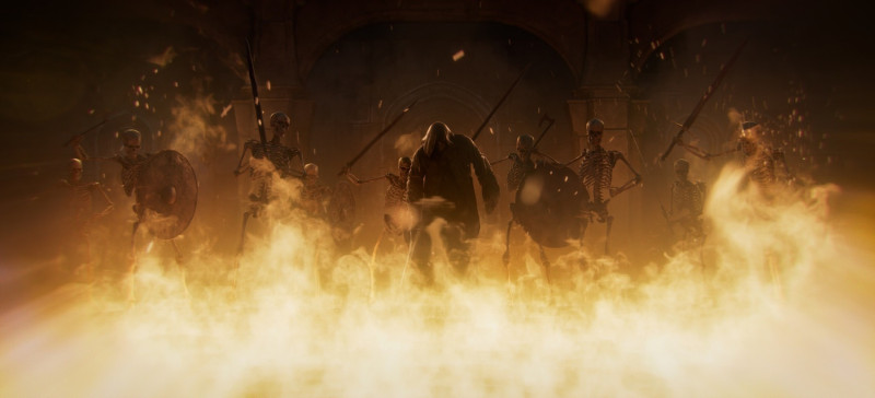 所有玩家將可於《暗黑破壞神II：獄火重生》遊戲內觀看全新重製後的第一章與第二章過場動畫。   圖：暴雪娛樂提供