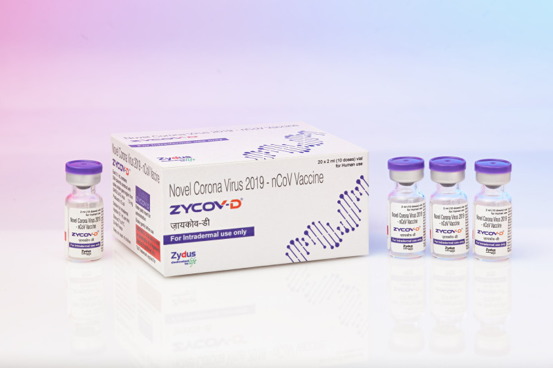 ZyCoV-D是全球首款DNA新冠疫苗。   圖：翻攝自Zydus Cadilada官網