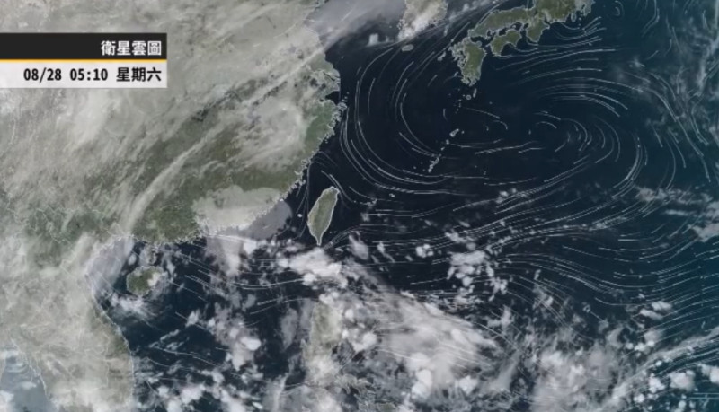 氣象專家吳聖宇表示，近期受到太平洋高壓影響，環境不利熱帶擾動發展。   圖：翻攝自臉書「天氣風險 WeatherRisk」
