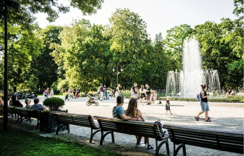 立陶宛首都景點伯納迪奈花園。   圖：取自立陶宛觀光局網站