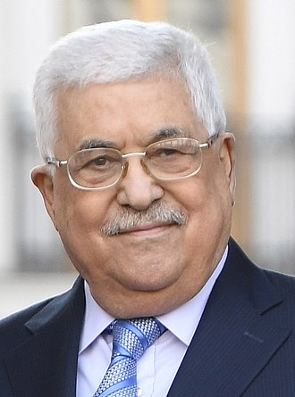 圖為巴勒斯坦總統阿巴斯。   圖：擷取自維基百科
