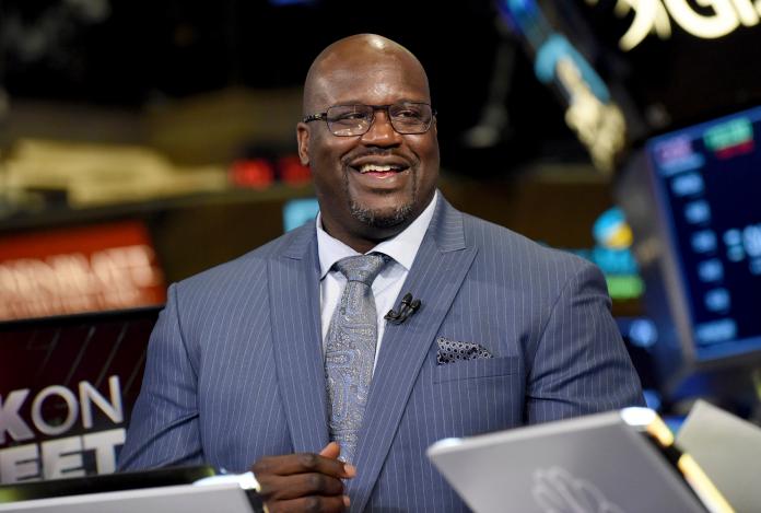 名人堂球星「俠客」Shaquille O’Neal不擔心湖人是下賽季最高齡球隊。   圖／美聯社／達志影像