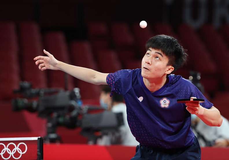 台灣桌球選手林昀儒。   圖：教育部體育署提供