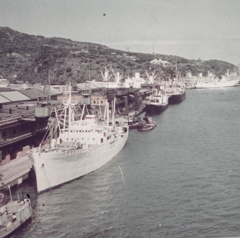 早期西二、三倉庫碼頭照。   圖：基隆港務分公司／提供