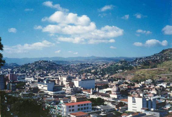 圖為宏都拉斯首府 德古斯加巴 (Tegucigalpa)。   圖：擷取自維基百科