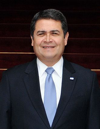 宏都拉斯現任總統葉南德茲。   圖：擷取自維基百科
