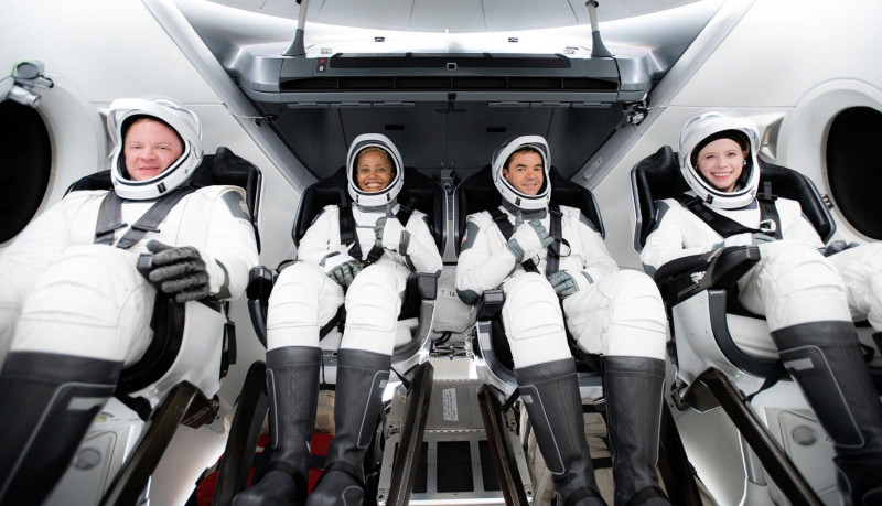 航太公司SpaceX宣布，9月14日將進行Inspiration 4任務，了解太空飛行對人體的影響。   圖：取自官網
