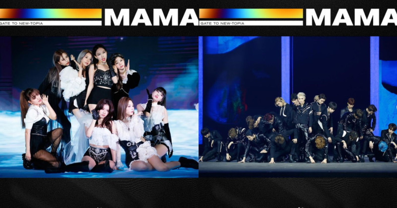 《MAMA》每年都會邀請許多藝人及偶像團體共同參與。   圖：翻攝自IG/mnet_mama