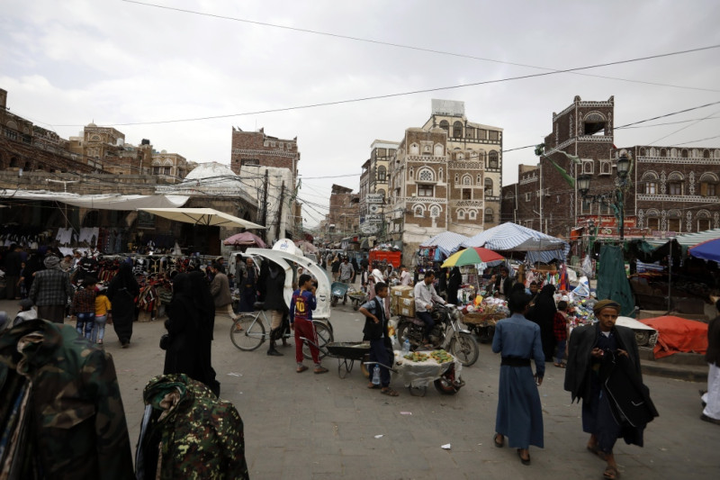 長期戰爭下的葉門街頭。   圖：翻攝自環球網