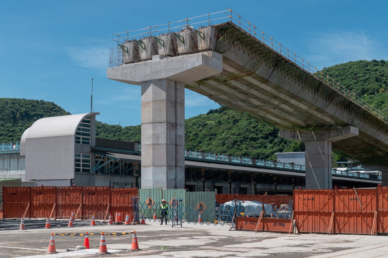 宜蘭南方澳跨港大橋重建工程   圖：總統府提供
