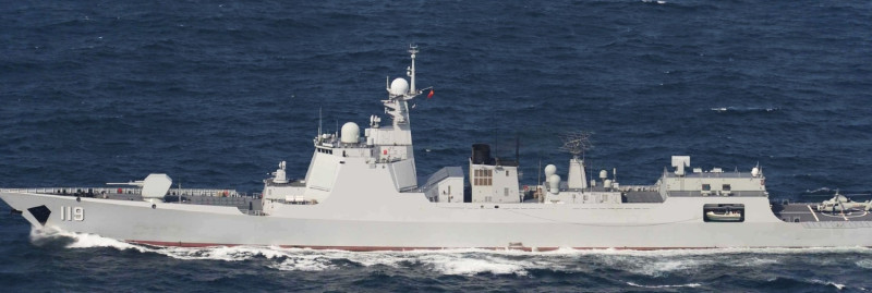 052D型驅逐艦貴陽艦，現服役於中國人民解放軍海軍北部戰區海軍驅逐艦第十支隊。   圖：擷取自維基百科
