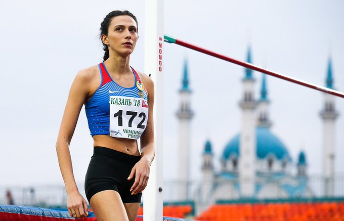 瑪麗亞·拉希茨克內在夏季奧林匹克運動會榮獲冠軍。   圖：擷取自 Twitter