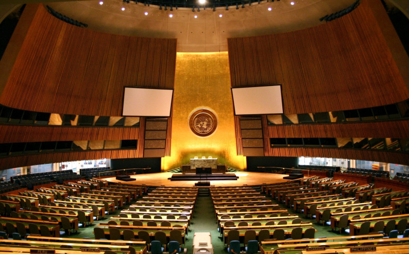 聯合國大會（UNGA）各國高階官員、領袖都將親自出席，將聚焦於因應氣候變遷和終結新冠肺炎疫情，   圖：翻攝維基百科