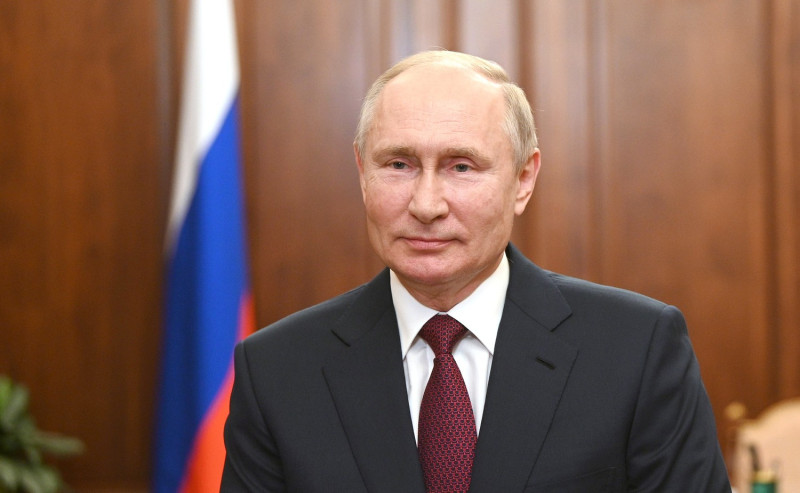 俄國總統普丁今(24)日舉行年終記者會。   圖：取自俄羅斯總統府網站（資料照）