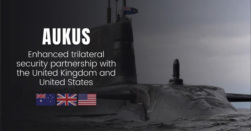 AUKUS核子潛艇計畫將讓中國更難攻打台灣   圖：翻攝 SCS Probing Initiative推特（資料照）