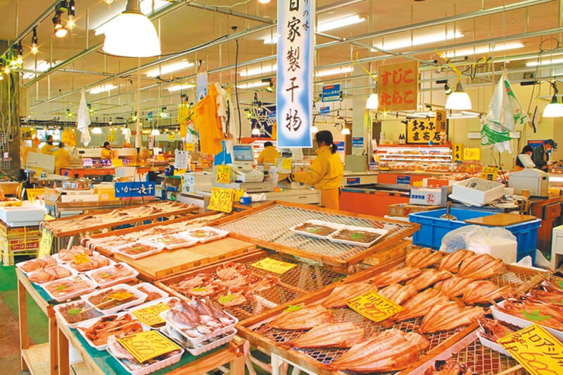 被疑遭核輻射污染的日本東北地方漁市場。(示意圖)   圖：日本福島縣觀光物產交流協會網站