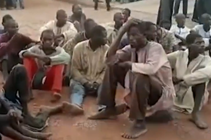 尼日人質被救出。   圖 : 翻攝自環視頻