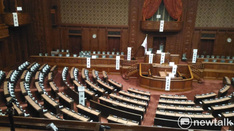 日本眾議院改選後男女比例9:1。   圖：洪聖斐攝