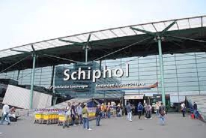 荷蘭的阿姆斯特丹史基浦機場是歐洲最繁忙的機場之一。   圖 : 翻攝自維基百科