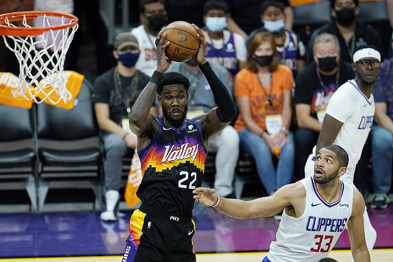 太陽狀元郎Deandre Ayton。   圖／美聯社／達志影像
