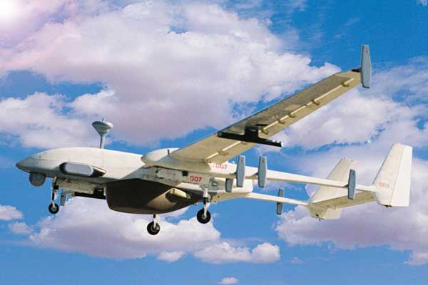 以色列研發的第4代大型高空長航時戰略無人偵察機--「蒼鷺」無人機。   圖：翻攝globalmil.com