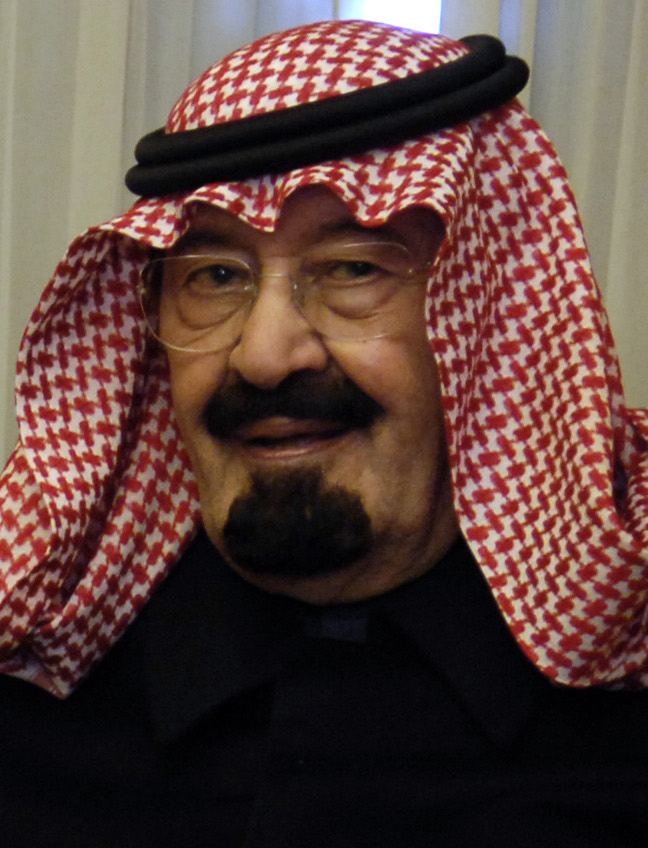 沙烏地阿拉伯先王阿卜杜拉是現任王儲本·薩勒曼的伯父   圖：翻攝自維基百科　Cherie A. Thurlby 攝影（Public Domain）